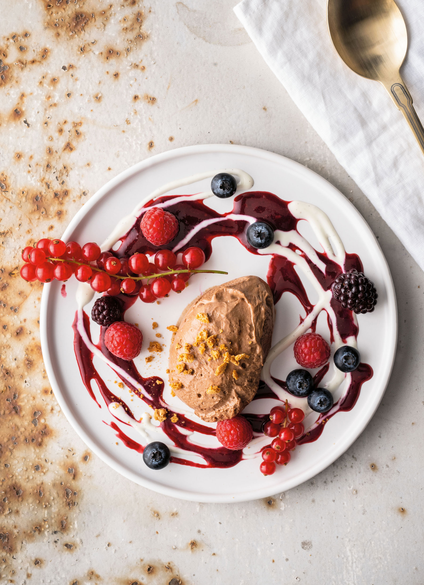 Schokoladenmousse mit Beeren von Stevan Paul