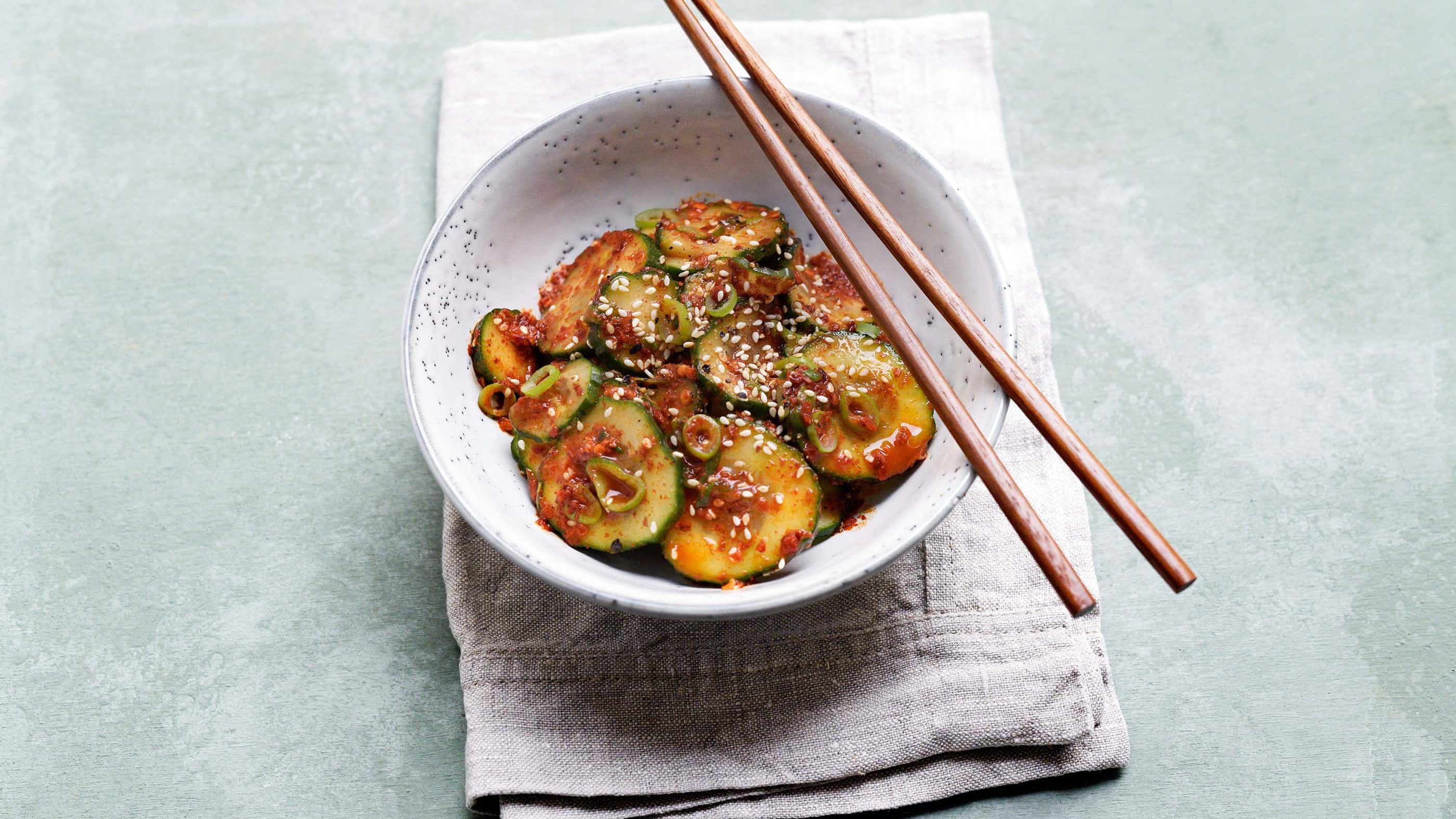 Koreanisches Gurken Kimchi